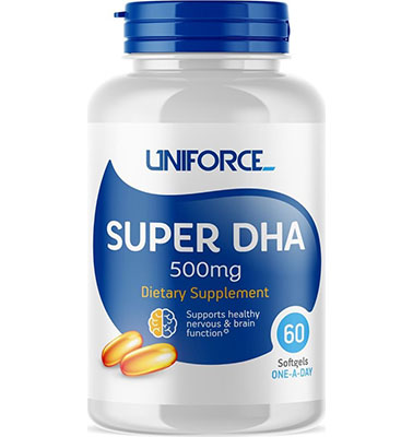 Uniforce Super DHA 500 мг 60 капсул